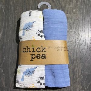 🔴 NWT Muslin Swaddle Blankets 100% Cotton